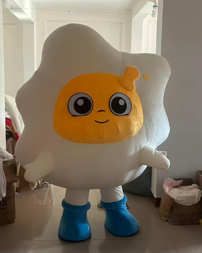 Custom Giant Mascot Costume for a Food Festival — finished mascot