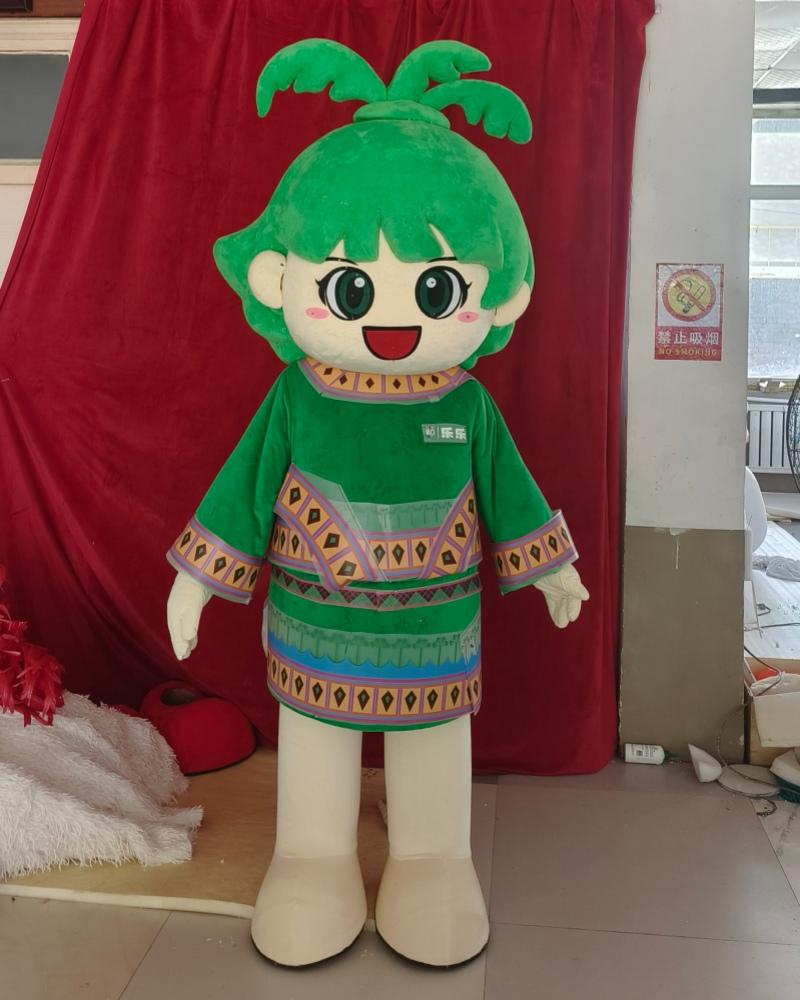 Custom Dragon Mascot Costume for a Theme Park — finished mascot